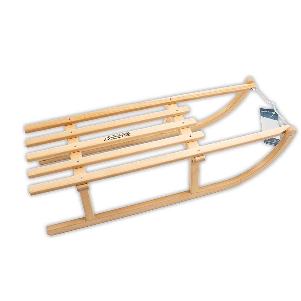 Holzschlitten Davoser Art 90 cm - Schlittenmacher