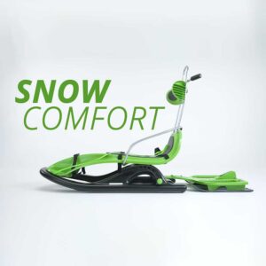Schlitten Snow Comfort von KHW in grün / anthrazit