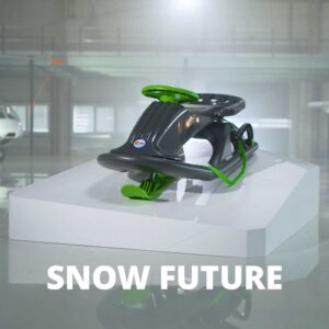 Schlitten Snow Future von KHW in anthrazit / grün