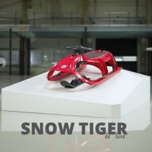 Schlitten Snow Tiger de Luxe von KHW in pink / anthrazit