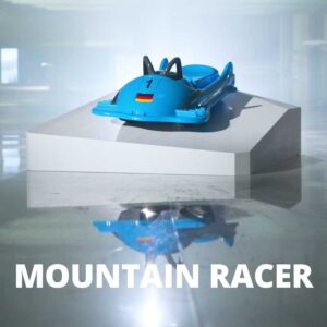 Schlitten Mountain Racer von KHW in iceblue / anthrazit